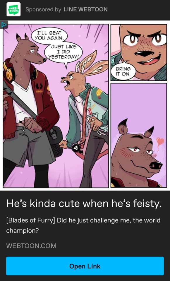 This Is The Second Time Tumblr Has Advertised Furry Stuff