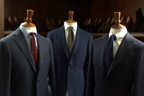 Navy and Blue Jackets three ways by Ring Jacket at the Armoury