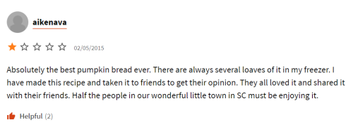 carry-on-my-wayward-butt:i am obsessed with the comments on recipe sites