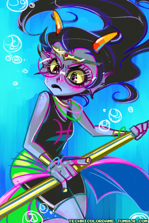 technicolordame: here have a feferi since i couldn’t draw properly after not drawing for 5-6 d