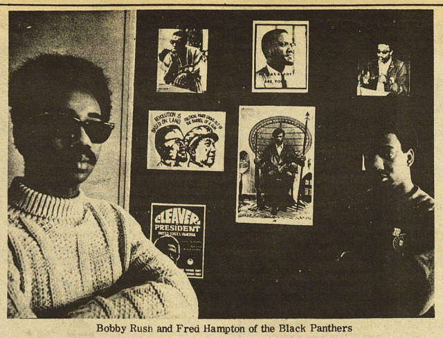 (SDS) New Left Notes, 1969 Bobby Rush and Fred Hampton of the Black Panthers