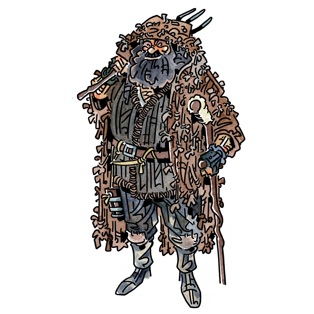 Companions of Christmas 5: Knecht Ruprecht!
Abandoned in the woods as a baby due to his giant appetite, the enormous Ruprecht was raised by bears ‘til he was found by good ol’ St. Nick, who became his lifelong friend, and offered more comfortable...