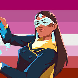 sjwwidowmaker: lesbian pride symmetra icons requested by anonymous