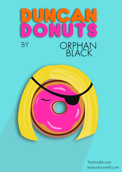 I saw this joke &amp; I had to make artwork out of it hahaso here I present to you The Duncan Donuts