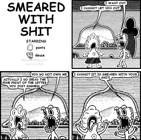 jerkcity:  #5483: smeared with shit 