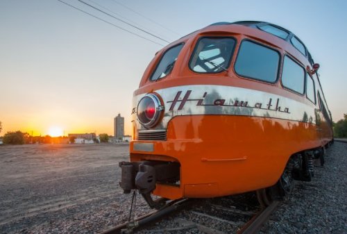 thereyouarewhereveryougo:   Milwaukee Road Skytop Observatory car 