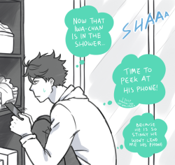 niisancomplex:Happy iwaoi day… (clutches heart)