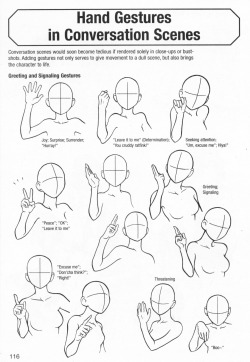 anatoref:  Hand GesturesRow 1 & 2Row