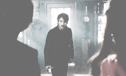 bashful-killian:  Killian Jones told you that.  Your love sick puppy dog.  But that man died,  the m