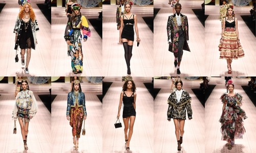 sukhomlinova: Dolce &amp; Gabbana ready-to-wear spring-summer 2019 Milan Fashion Week
