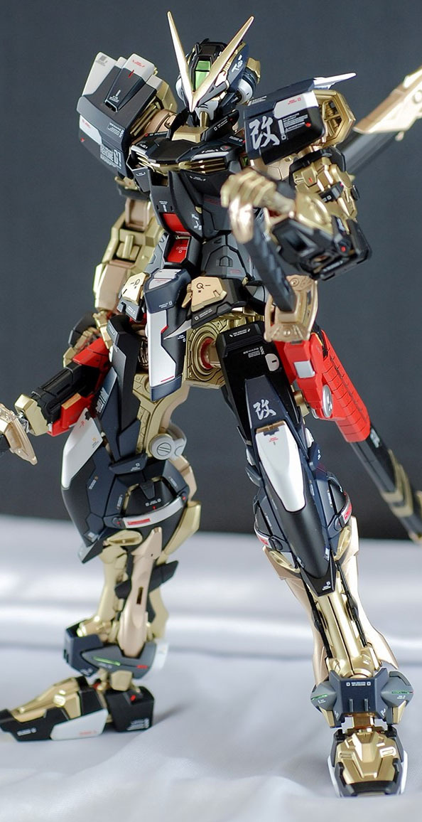 mechaddiction:  GUNDAM GUY: MG 1/100 Gundam Astray Red Frame - Painted Build #mecha