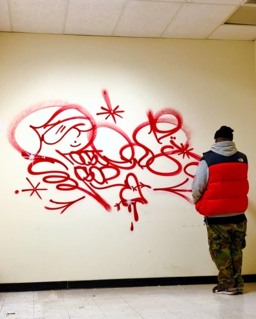 handstyler: blood red tags by Poster (@pshines_aow). #poster #postervsop #handstyle #graffiti