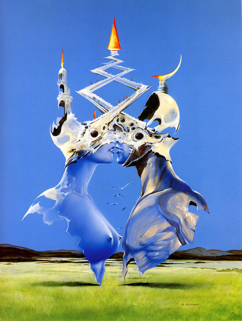 sciencefictiongallery:  Wojtek Siudmak - Télépathie 