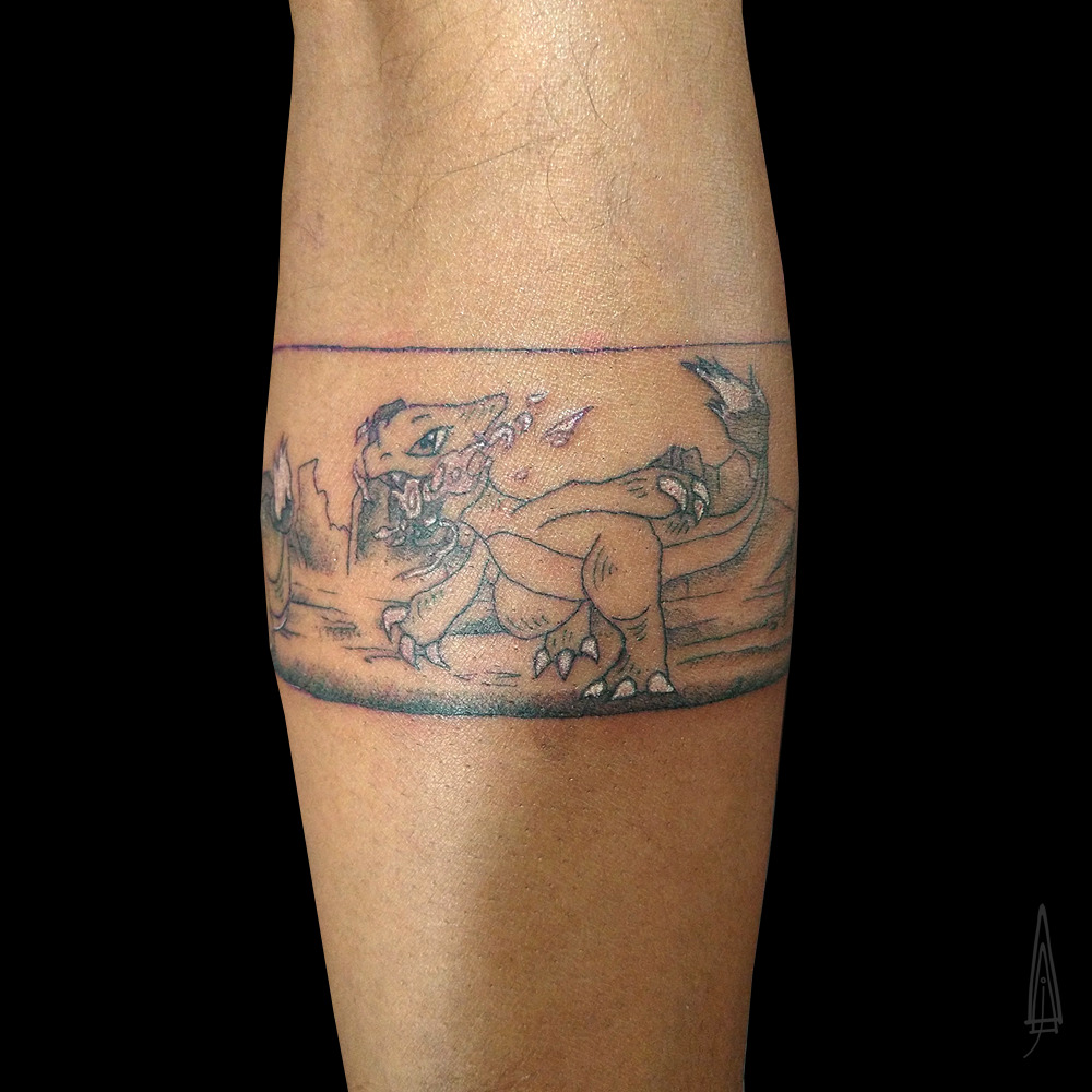 Charizard Tattoo  Charizard tattoo Pokemon tattoo Tattoos