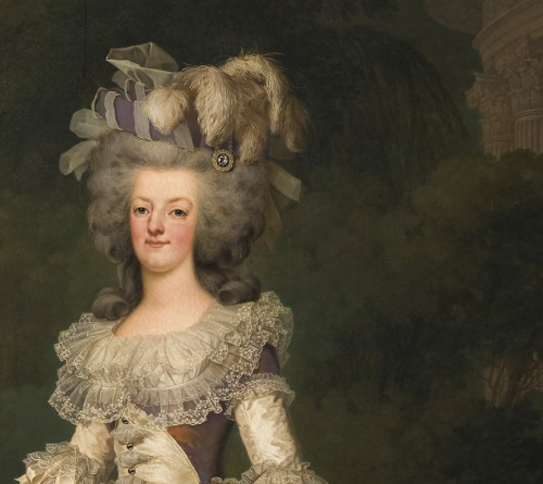 vivelareine:Detail from a portrait of Marie Antoinette and her children by Adolf Ulrik Wertmüller, 1