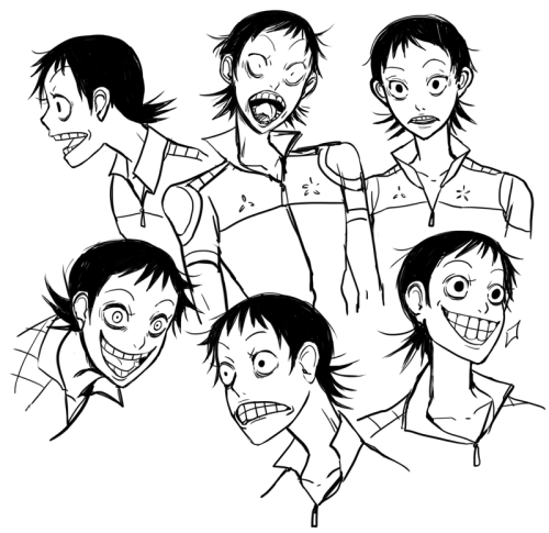 junjouprince:  i wanted to draw the faces on midousuji’s anime references thing. cause i thought they were adorable.