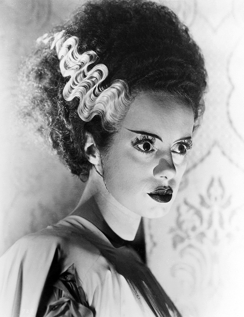 Elsa Lanchester in The Bride of Frankenstein (1935) Fun facts about “The Bride” :