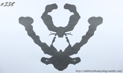 Inkblot #338Instructions: Tell me what you see.-Enjoy