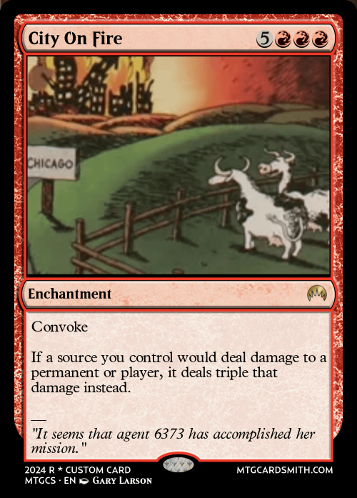 If You Weren't Aware, The MTG Circlejerk Subreddit Has Been Making Fake Far Side Secret Lairs And It's