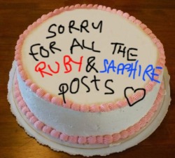 normalsizedfranco:  Made a cake for everyone!