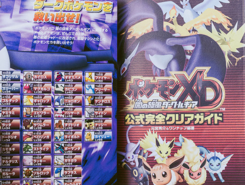 tepigs-trotters: Pokémon XD: Gale of Darkness Japanese strategy guide