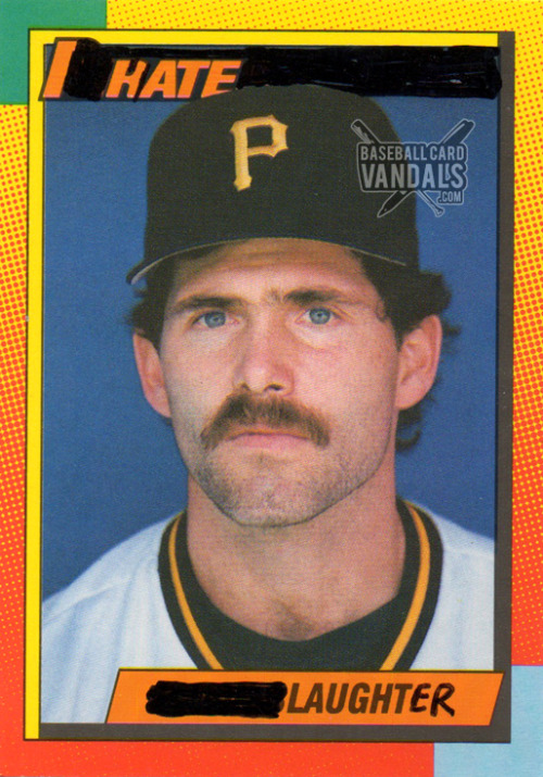 baseballcardvandals: It’s the worst medicine.  Own this BCV Original.