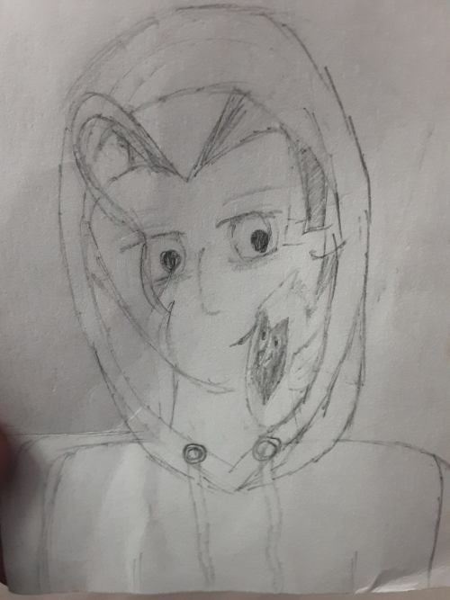 Hunter In The Human World, Featuring A Hoodie (blue, Just Like My Favorite Hoodie), And Flapjack (who