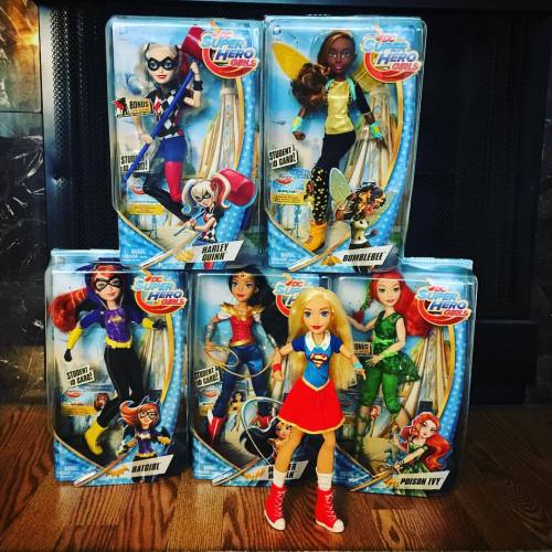 The evil Kryptonian villain Matt-El has captured the DC Super Hero Girls and frozen them in display 