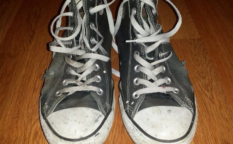 Trashed Sneakers — Great pair of Chucks