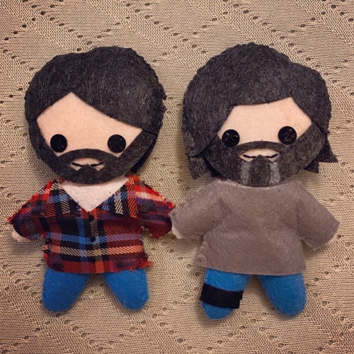 Bill And Frank Plushies From The Amazing Third Episode Of The Last Of Us
