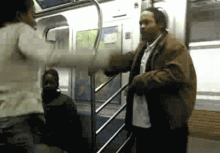 meditating-leo:  soup077:  awesomephilia:  The hero that the subway needs… (via)