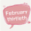 february-thirtieth