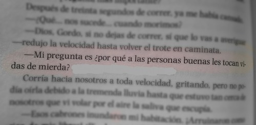 ale-jass-15:  No soy precisamente una buena persona… pero no creo merecer todo esto que me está pasando.