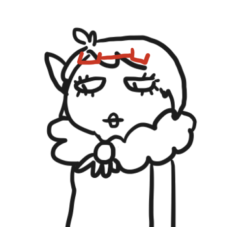 micma:  neck tufts gotta stick together