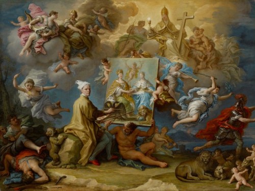 Allegory on the Conclusion of the War of the Spanish Succession, Paolo de Matteis (1662-1728)