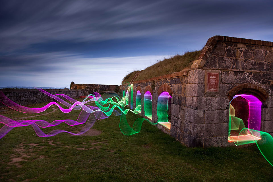 Light paintings by David Gilliver  My Light Paintings are all created using very