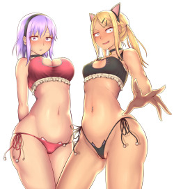 2dlewd:  160209-ほたる&amp;サヤ師 by artist 尼哭哭 