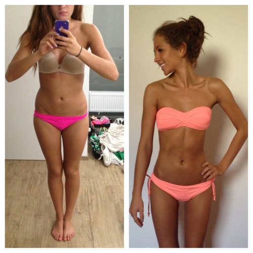 sweetthinspiration:  alenamonz:  2 months :)  awesome! 