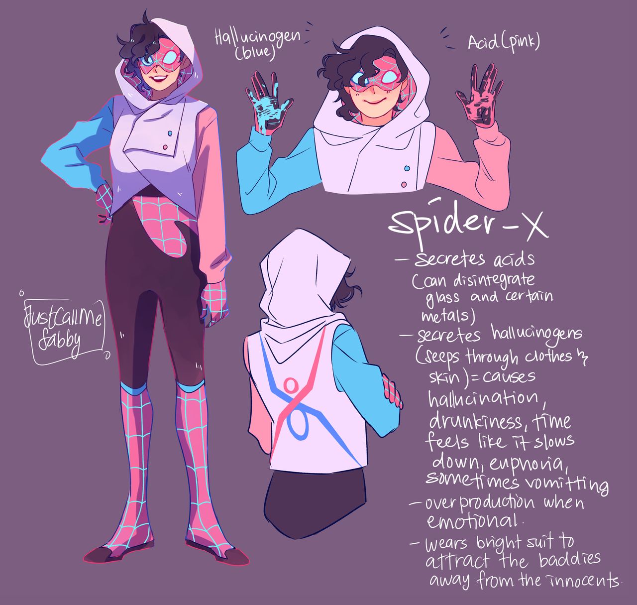 cohost! - AH finally can get this #spidersona out of my system
