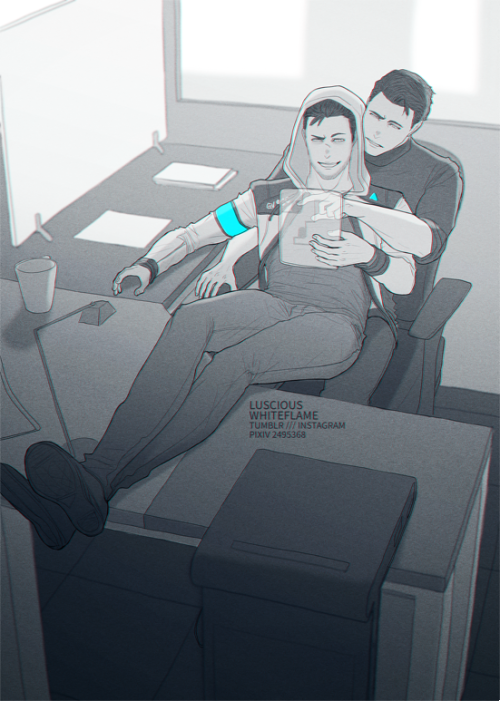 lusciouswhiteflame:Reverse AU doodles- Stop looking for the answer in the database. Use your phckin’