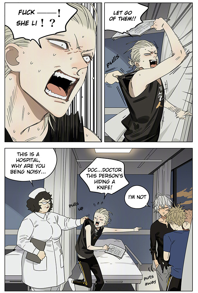 Old Xian update of [19 Days] translated by Yaoi-BLCD. Join us on the yaoi-blcd scanlation