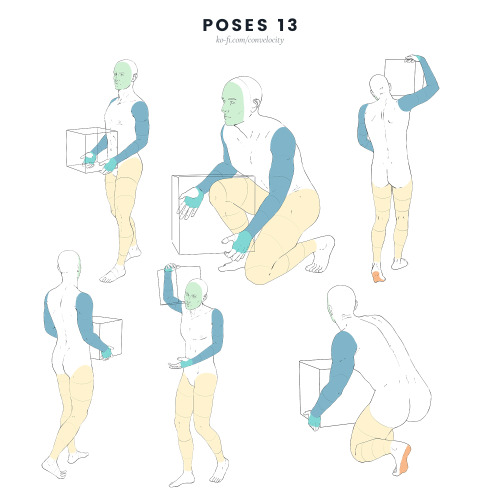 Free Pose Refs With Props. Use To Your Heart's Content!