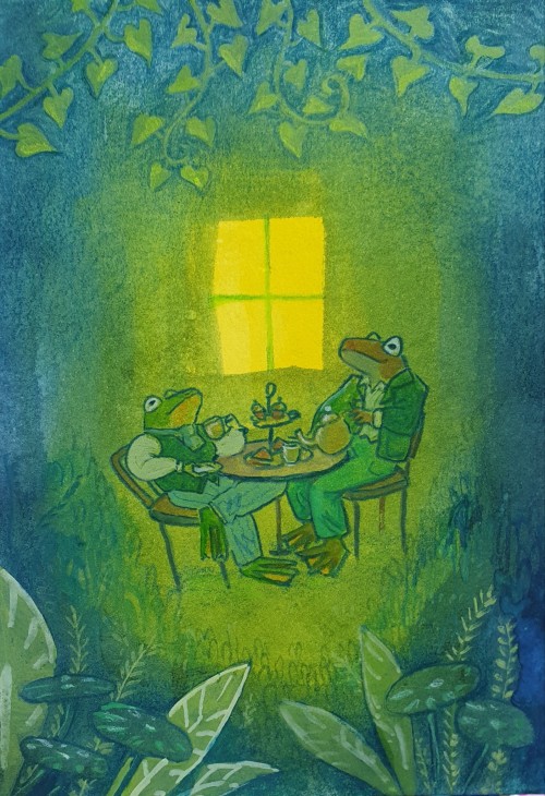 Frog And Toad Have A Tea