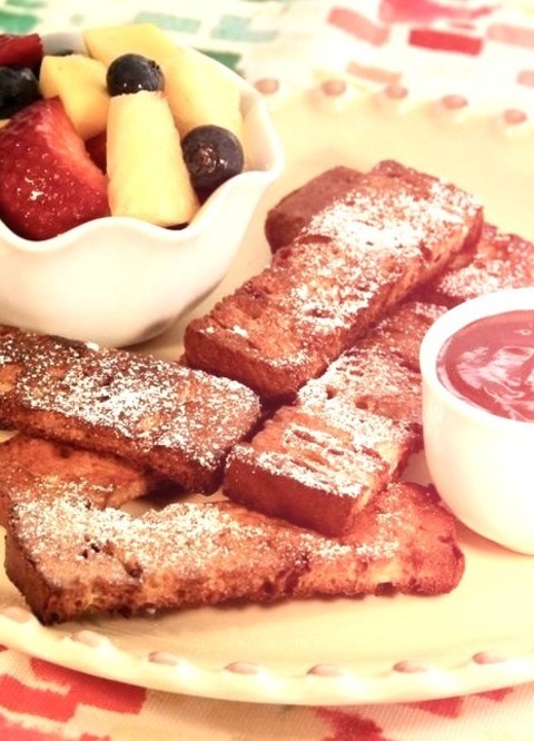 Baked Babka French Toast Sticks With Chocolate Dipping SauceEveryone Will Want More Of This Quick And