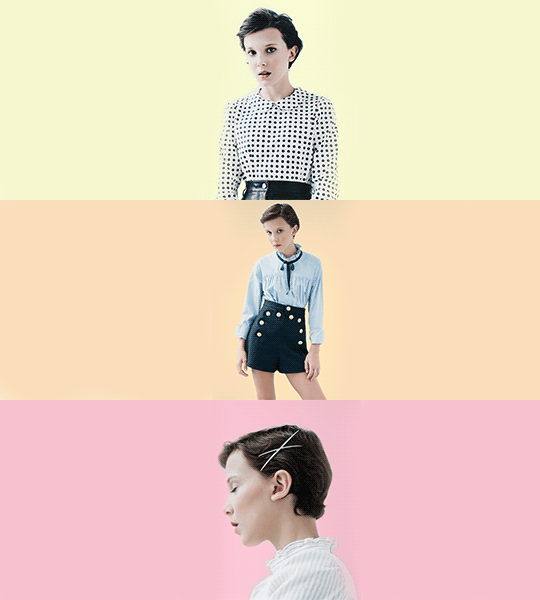 wadestarks:Millie Bobby Brown for W magazine