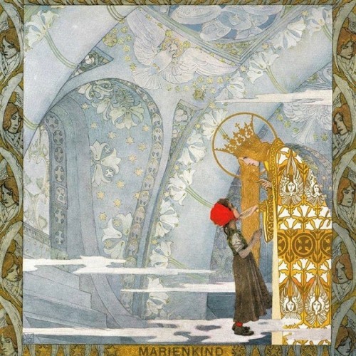 enchantedbook: “Marienkind”~ Brothers Grimm Heinrich Lefler