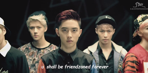 kyung-soo:  do u ever feel like kyungsoo in teasers is him saying “no&quot;