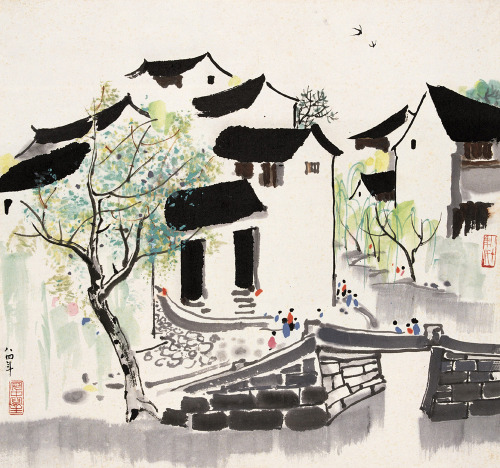 geritsel:Wu Guanzhong