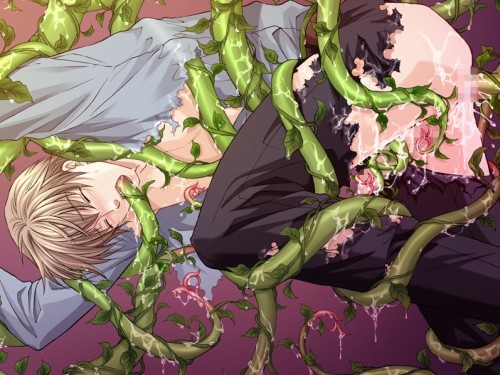 theyaoitreasuretrove:   Katsuya is an incompetent white-collar  worker who is about to get fired. One day, a man suddenly appears in  front of him and gives him a pair of glasses. “If you wear these  glasses, your life will change 180 degrees.” Yes,