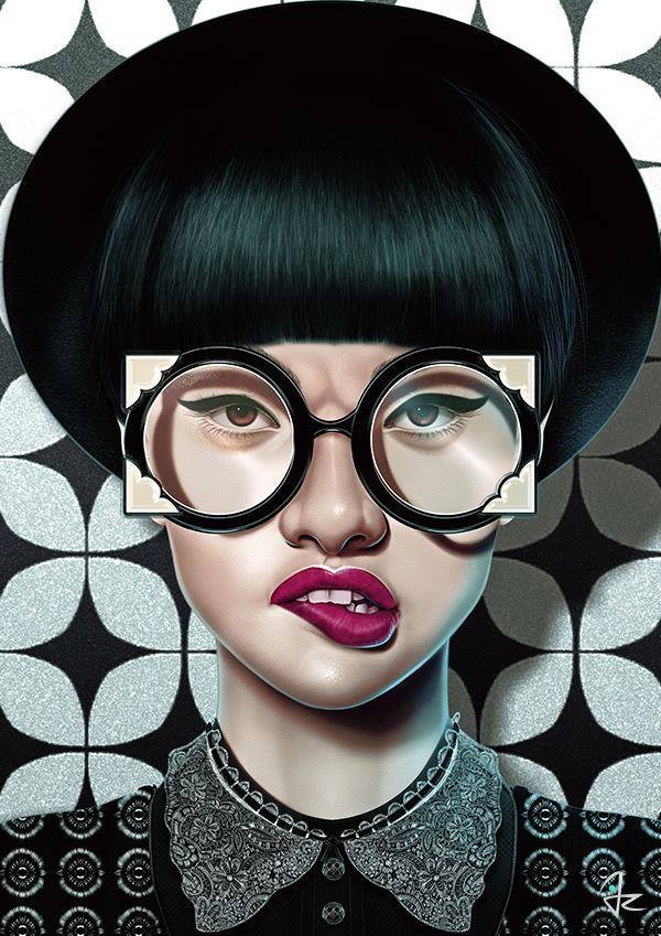 beautifulbizarremag:  Awesome digital art by the talented &amp; VERY cool Giulio